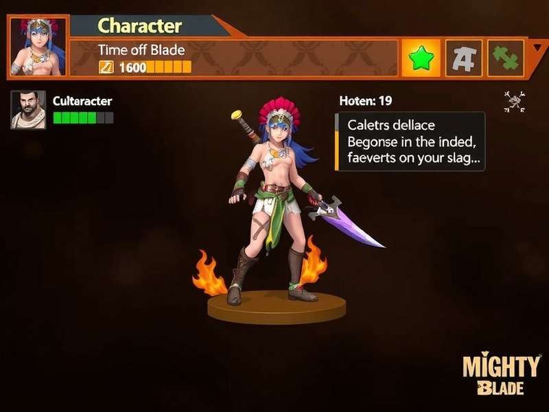 Mighty Blade Indian Legends Gameplay Screenshot